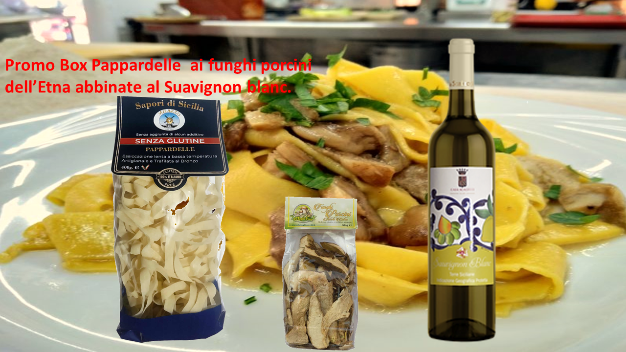 Box Tagliatelle ai funghi porcini