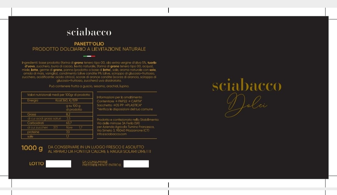 Panett'Olio Sciabacco
